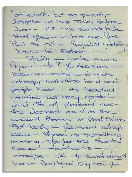 Hunter S. Thompson Letter From 1964 Regarding Politics, Racism & the Birth of His Son -- ''...Malcom [sic] X is a black Goldwater, and apparently just as dense...I now have a son named Juan...''